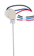 3-Way Nickel Ceiling Fan Switch