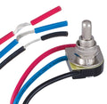 3-Way Nickel Push Canopy Switch