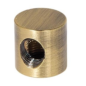 3/4 Inch Height Antique Brass Finish 2-Way Arm Back, Tap 1/8F