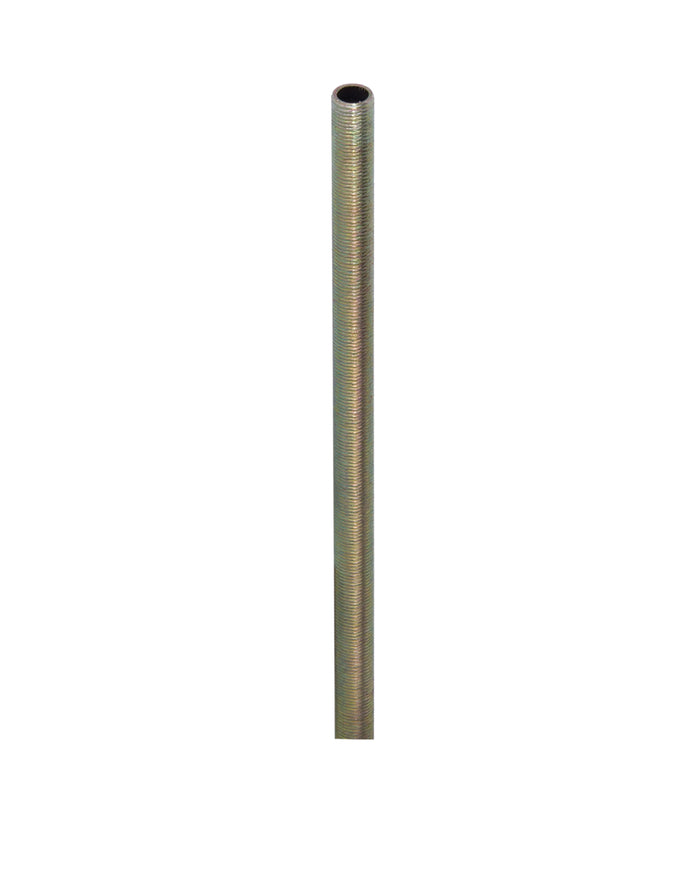 36 and 48 Inch Seamless All Thread Pipe For Lamps and Fixtures, Comes in Steel or Brass, 1/8 IP, 1/4 IP  or 3/8 IP (22380)