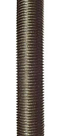 36 and 48 Inch Seamless All Thread Pipe For Lamps and Fixtures, Comes in Steel or Brass, 1/8 IP, 1/4 IP  or 3/8 IP