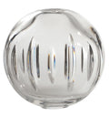 4" Clear Crystal Ball, Hand Cut