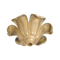 4-3/4 Inch Diameter Flower Shaped Die Cast Brass Canopy, 1/8 IP Slip (11440U)