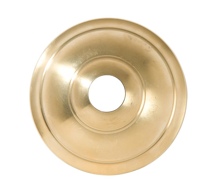 4-3/4 Inch Diameter Unfinished Brass Die Cast Canopy