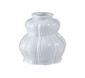 4-5/8 inch tall Double Curve Sheffield Style Fixture Shade, 2-1/4 inch lip fitter
