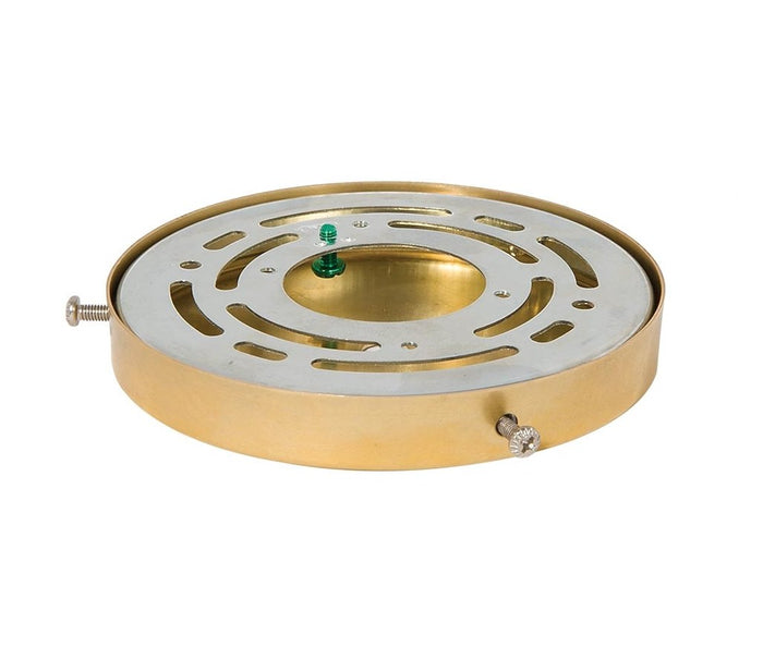 4-7/8 Inch Diameter Unfinished Side Mounting Brass Canopy - Interior Hardware (11762U)