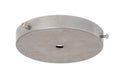 4-7/8 Inch Diameter Unfinished Side Mounting Steel Canopy - Interior Hardware
