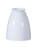 4-7/8 inch tall Opal Glass Fixture Shade, 2-1/4 inch lip fitter