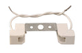 4" Double Ended Halogen Socket With Bracket