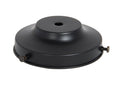4 Inch Fitter Satin Black Finish Steel Lamp Shade Holder
