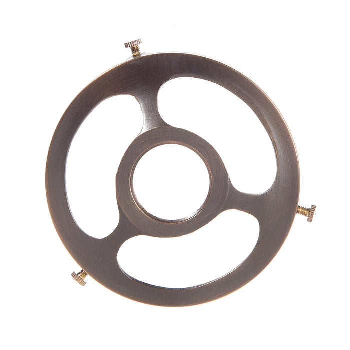 4 Inch Fitter Solid Cast Brass Universal UNO Gallery, Choice of Finish