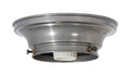 4 Inch Fitter Wired Unfinished Steel Flush Mount Fixture