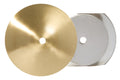 4" Neckless Ball Shade Holders, Satin Brass Finish