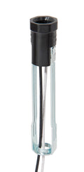 4" Tall Candelabra Base Phenolic Socket, 26" Wire Leads