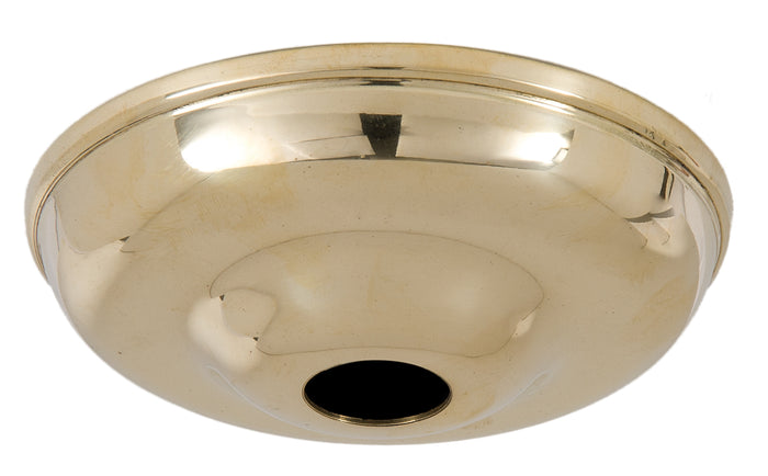 5 1/2 Inch Solid Brass Round Canopy