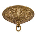 5-1/2" Diameter Ceiling Canopy kit, Die Cast Brass Material, Antique Brass Finish (11877A)