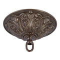 5-1/2" Diameter Ceiling Canopy kit, Die Cast Brass Material, Antique Bronze Finish (11877B)