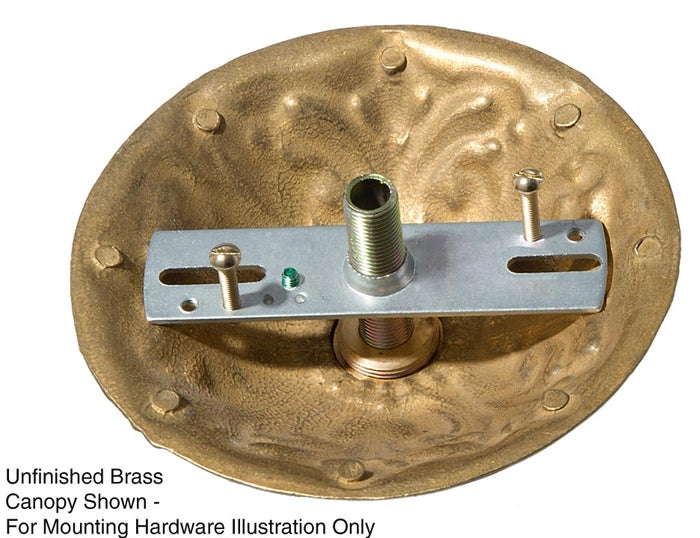 5-1/2" Diameter Ceiling Canopy kit, Die Cast Brass Material, Antique Bronze Finish