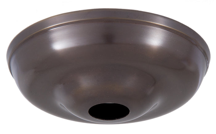 5 1/2 Inch Antique Bronze Round Canopy