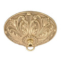 5 1/2 Inch Diameter Fine, Die Cast Brass Ceiling Canopy Kits (11801)
