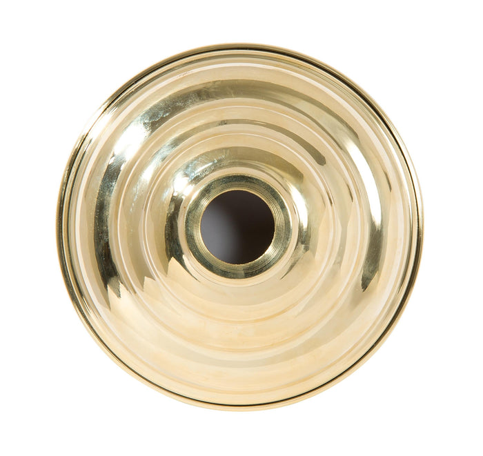 5-1/2 Inch Diameter Unfinished Spun Brass Beehive Canopy