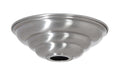 5-1/2 Inch Diameter Unfinished Steel Beehive Shape Lamp Canopy