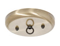 5 1/4 Inch Steel Canopy Kit with Antique Brass Finish