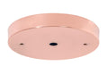 5-1/8 Inch Diameter Polished Copper Finish Steel Canopy or Back Plate