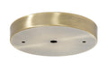 5-1/8 Inch Diameter Steel Antique Brass Finish Canopy/Back Plate