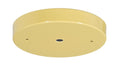 5 1/8" Steel Ceiling Canopy / Back Plate with 1/8IP slip center hole - Harvest Gold Color