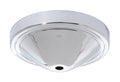 5" Dia. Steel Canopy, 1/8IP Slip, Chrome Plated