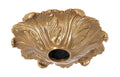 5 Inch Diameter Decorative Antique Brass Finish Cast Canopy