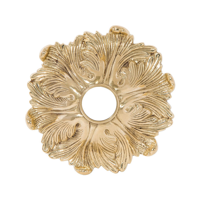 5 Inch Diameter Decorative Cast Brass Canopy