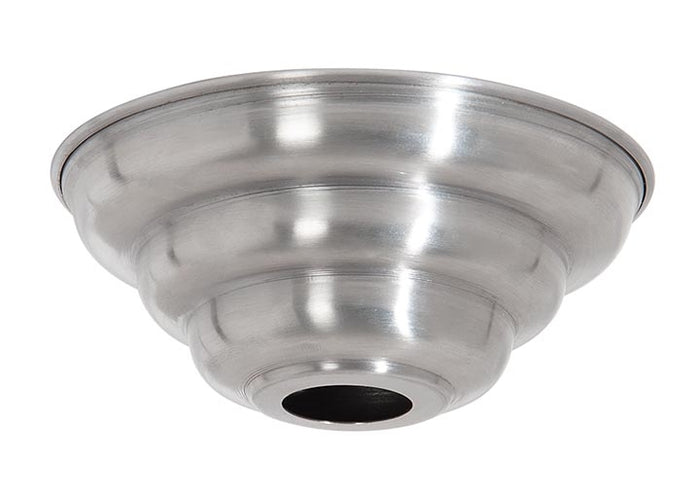 5 Inch Diameter Raw Steel Beehive Lamp Canopy