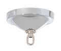5 Inch Diameter Steel Chrome Plated Canopy with Hardware Kit