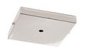 5 Inch Square Polished Nickel Steel Side Mounting Canopy with Hardware Set