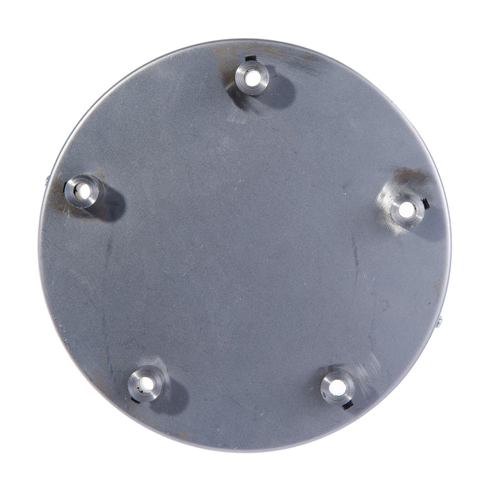 5-Port Lighting Fixture Canopy Kit in Unfinished Steel