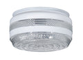 6 1/2" Disk Shaped Porch and Utility Room Glass Shade, 5-7/8 inch lip fitter