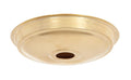 6-1/4 Inch Diameter Unfinished Classic Brass Canopy