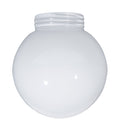 6" Dome Utility Type Shade, 3-11/64" screw fitter