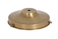 6 Inch Fitter Antique Brass Finish Brass Lamp Shade Holder