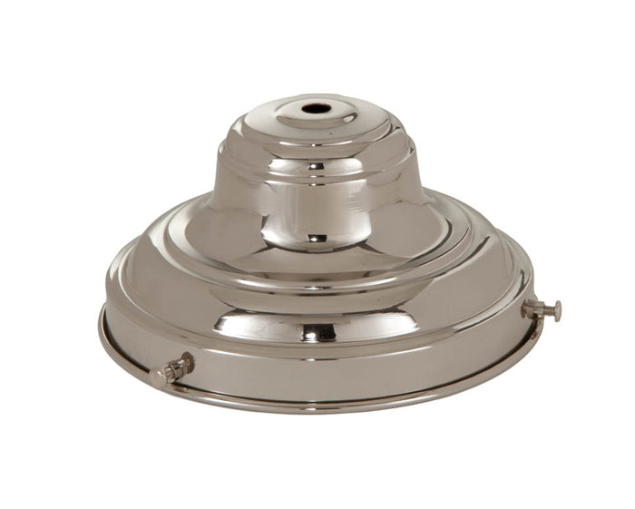 6 Inch Nickel Shade Holder