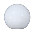 6" Opal Glass Neckless Ball Shade, 3 inch top opening