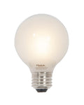60 Watt Equivalent Dimmable G25, Medium Base LED Light Bulb