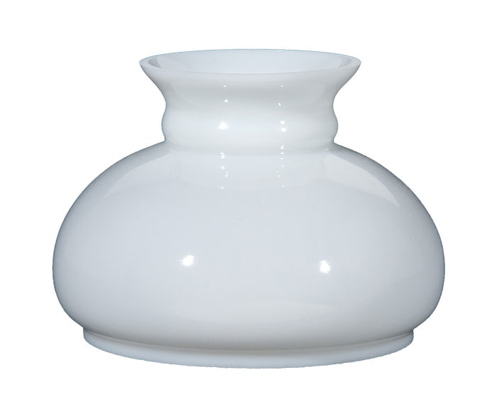 Opal Glass Student Shade - Plain Top, 7 inch fitter