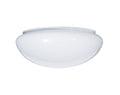 7-1/2 Inch Diameter White Glass Dome Shade