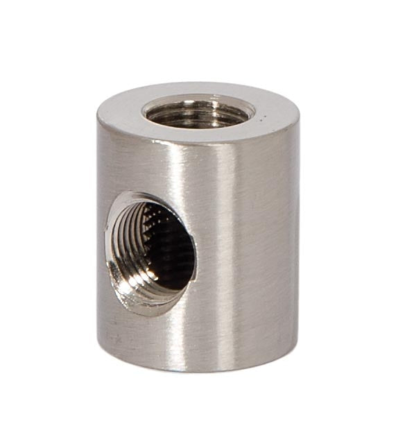 7/8 Inch Tall Satin Nickel Finish 3-Way Brass Arm Back, 1/8F Tap