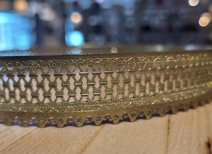 7/8" Open or Pierced Brass Banding (20402)