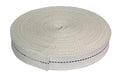 7/8" Wide, No. 2 Brass Plated Size, Hattersley Kerosene Lamp Wicks in 10-meter Roll