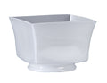 8-1/2 inch diameter Inside Sandblasted Etch Mission Gas Shade, 4 inch lip fitter